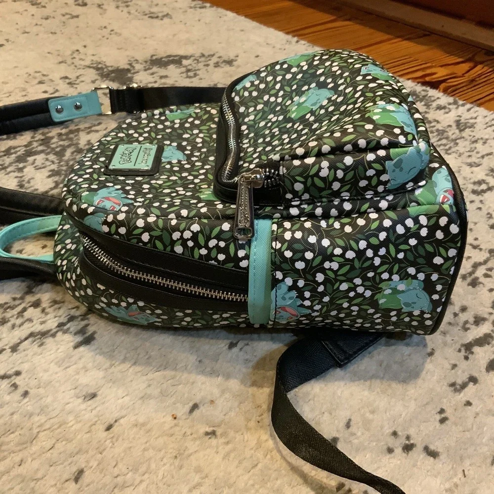 Loungefly Mini Backpack ~‎ BULBASAUR ~ Pokemon Loungefly Backpack EUC